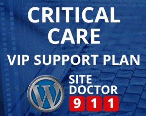 Critical Care WordPress Support Dallas