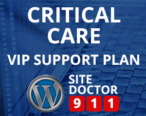 Critical WordPress Support Plan